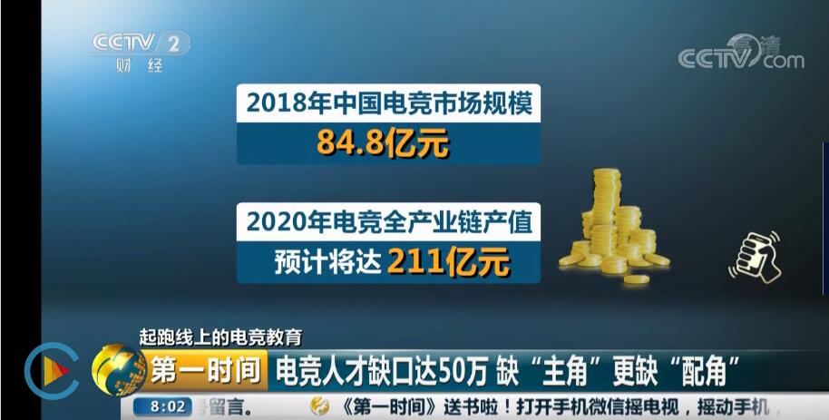 電競行業50萬個崗位缺口，“職”等你來！